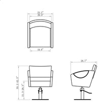 Dream In Reality DIR Creatività Styling Chair Styling Chair - ChairsThatGive