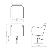 Dream In Reality DIR Bellano Styling Chair Styling Chair - ChairsThatGive