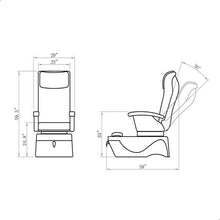 Dream In Reality DIR Dragon Pipeless Pedicure Chair Pedicure & Spa Chairs - ChairsThatGive