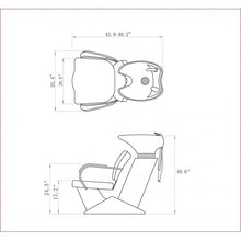 Dream In Reality DIR Fiore Shampoo & Backwash Unit Shampoo & Backwash Unit - ChairsThatGive