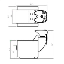 Dream In Reality DIR Arizona Shampoo Backwash Unit Shampoo & Backwash Unit - ChairsThatGive