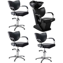 Dream In Reality DIR Fiore Backwash Unit + 3x Fiorellino Styling Chairs Salon Package Hair Salon Package - ChairsThatGive